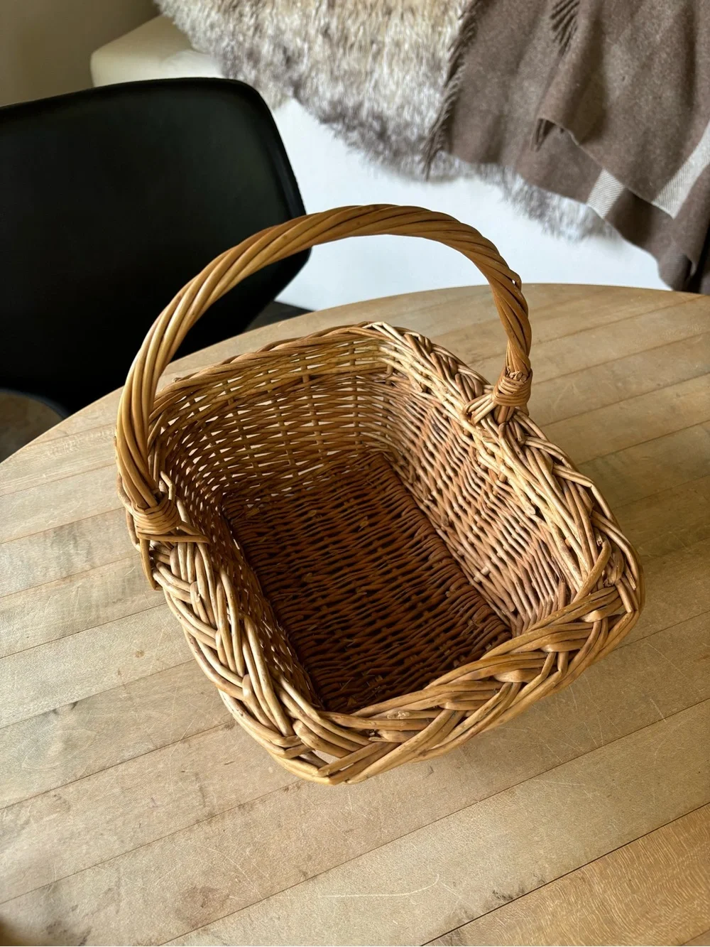 Vintage Wicker Basket